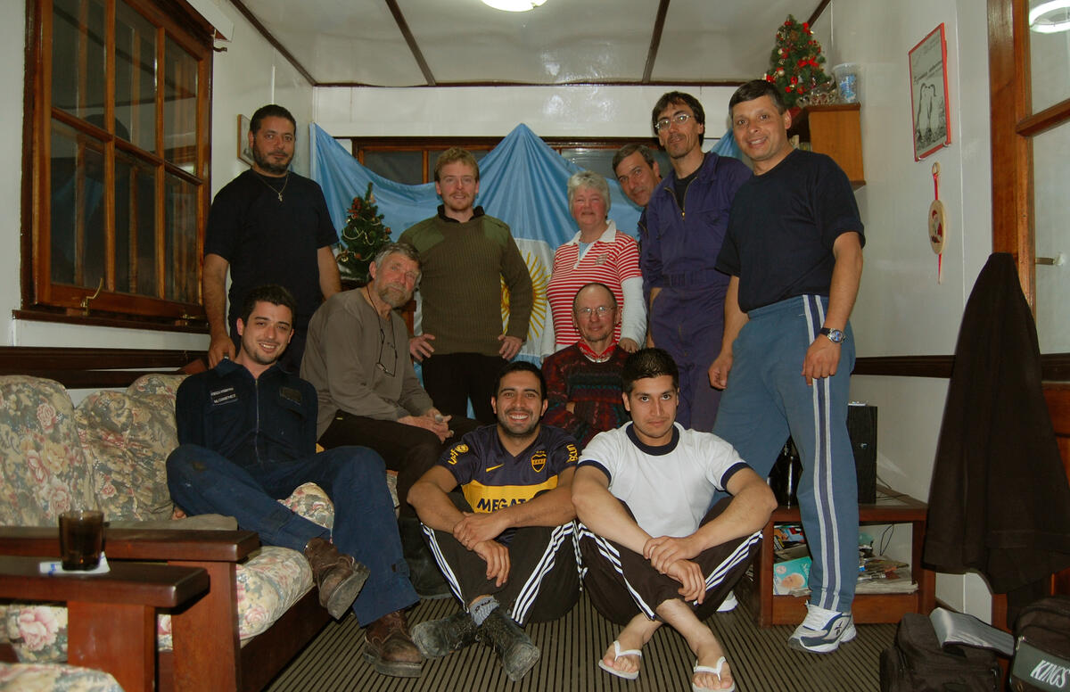 Argentine “Base Camara” Armada crew