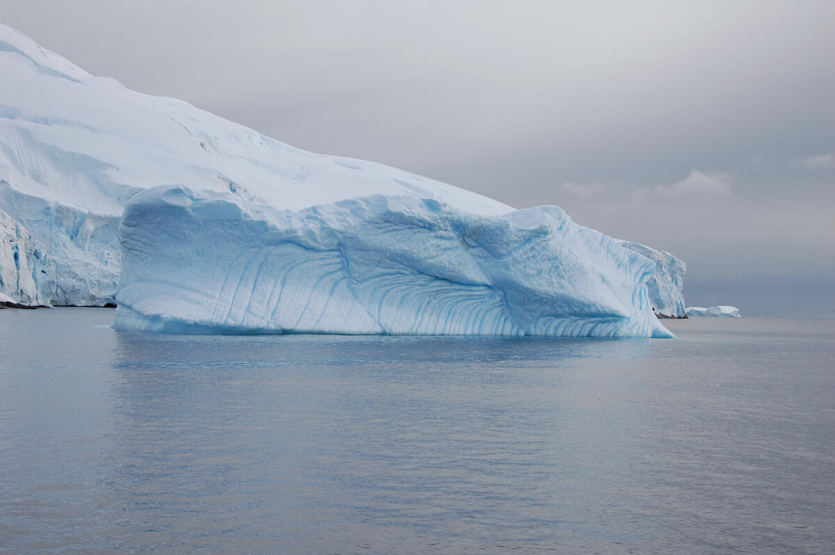 Bluff Island iceberg
