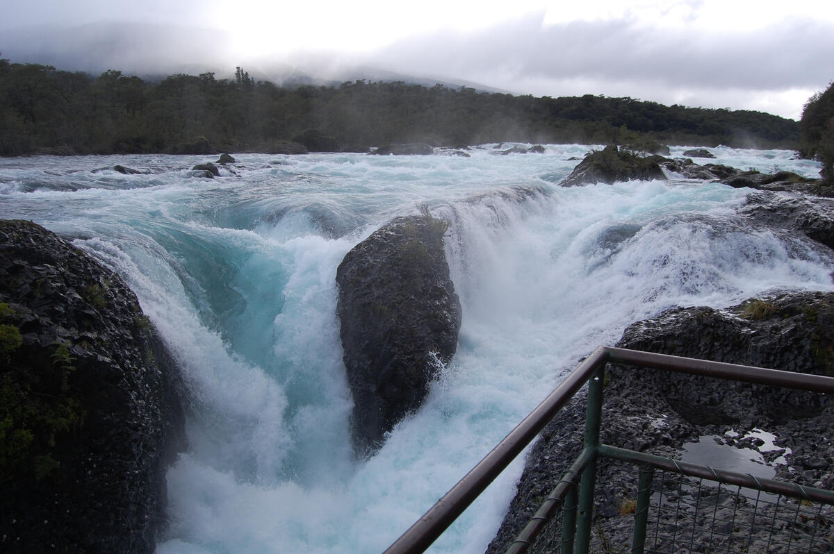 Los Saltos del Petrohué waterfalls