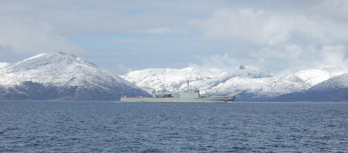 Chilean naval patrols
