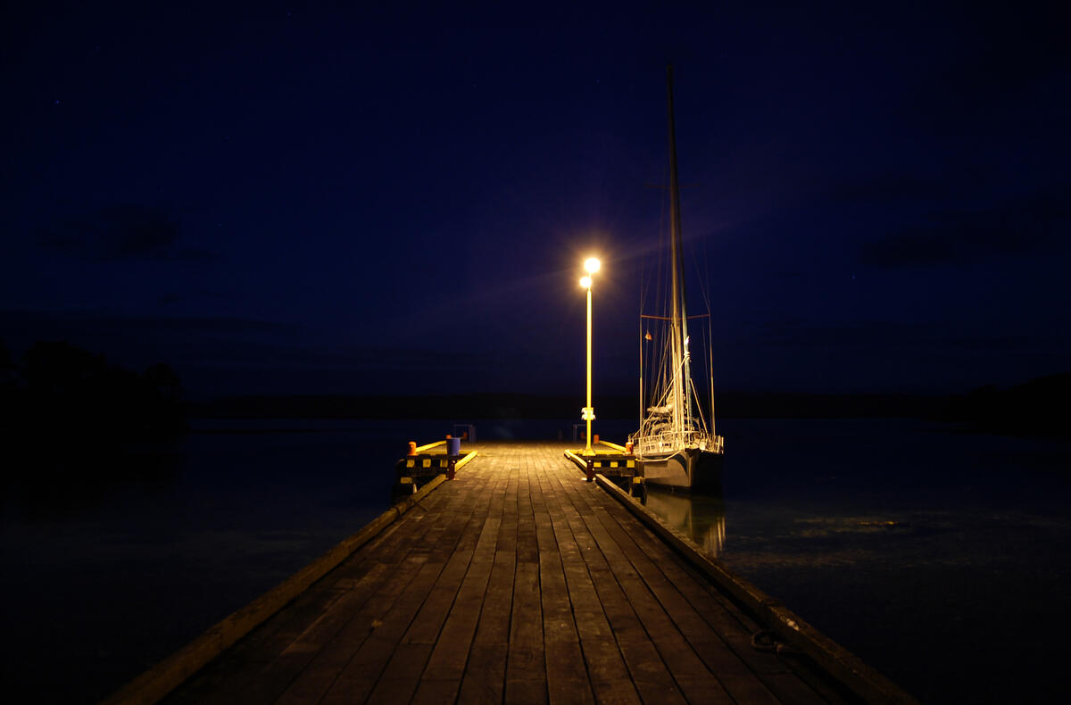 Puerto Toro fishing dock
