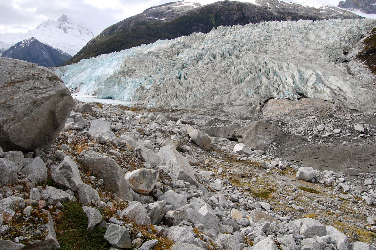 Pia glacier