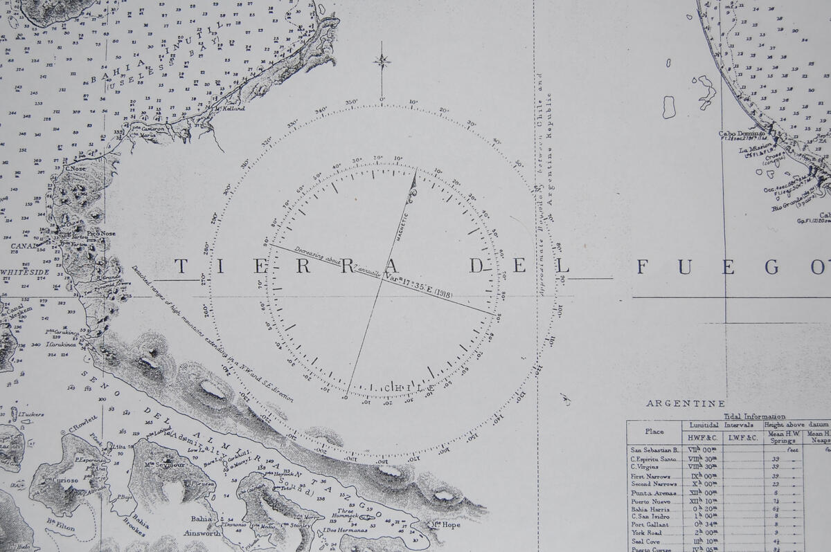 Magellan Straits chart