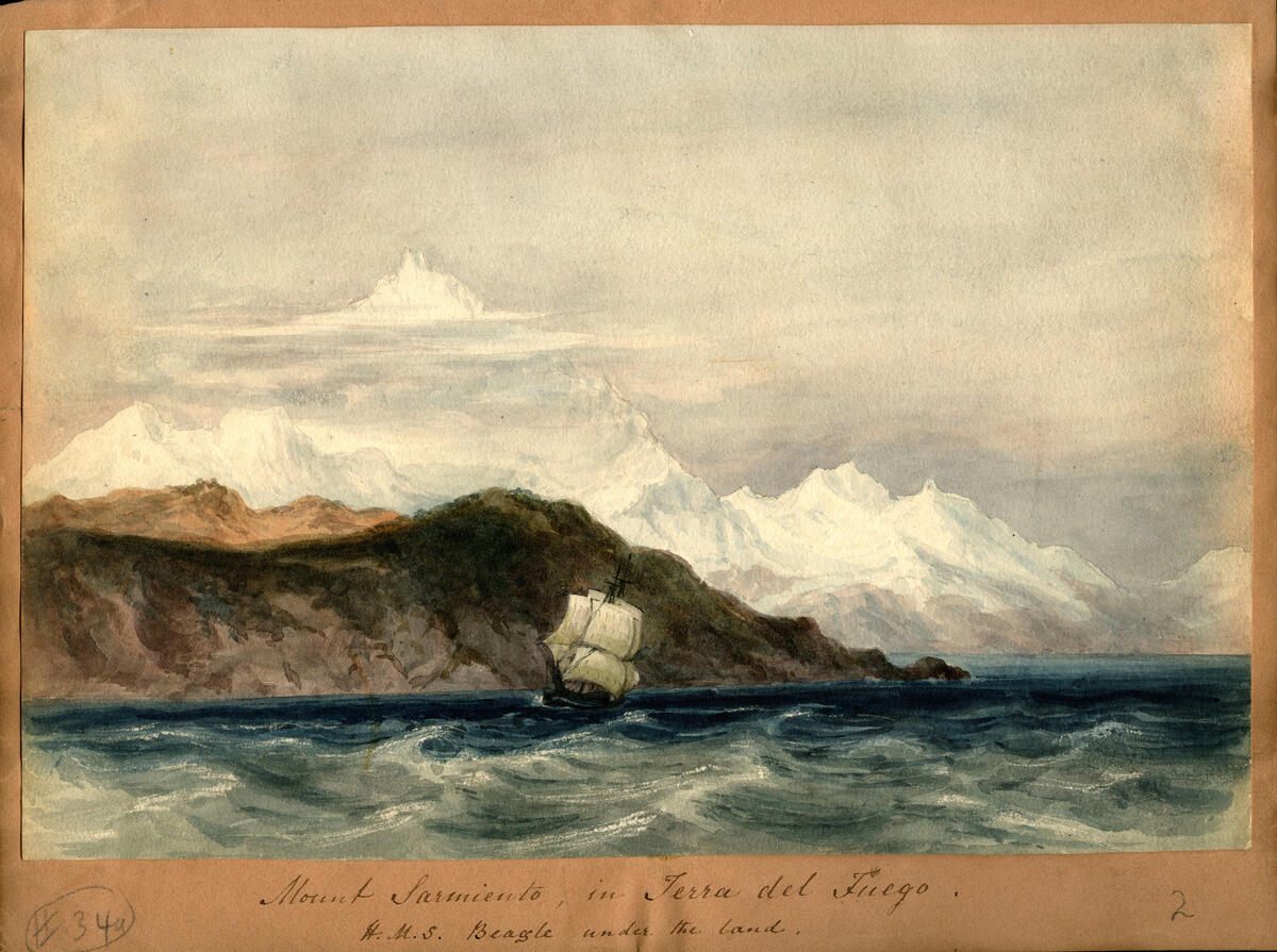 Conrad Martens, Mount Sarmiento