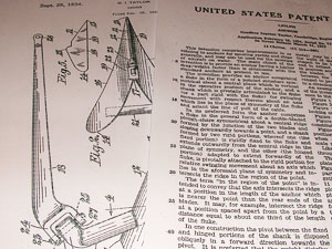 CQR anchor patent