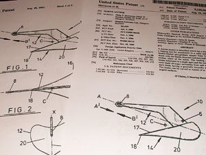 Delta anchor patent