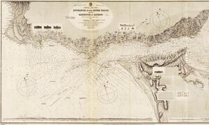 Tagus and Lisbon Admiralty chart